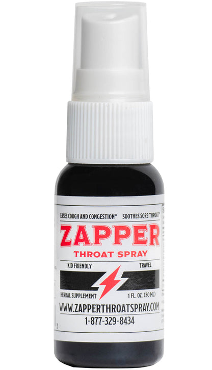 Zapper Throat Spray with Promo