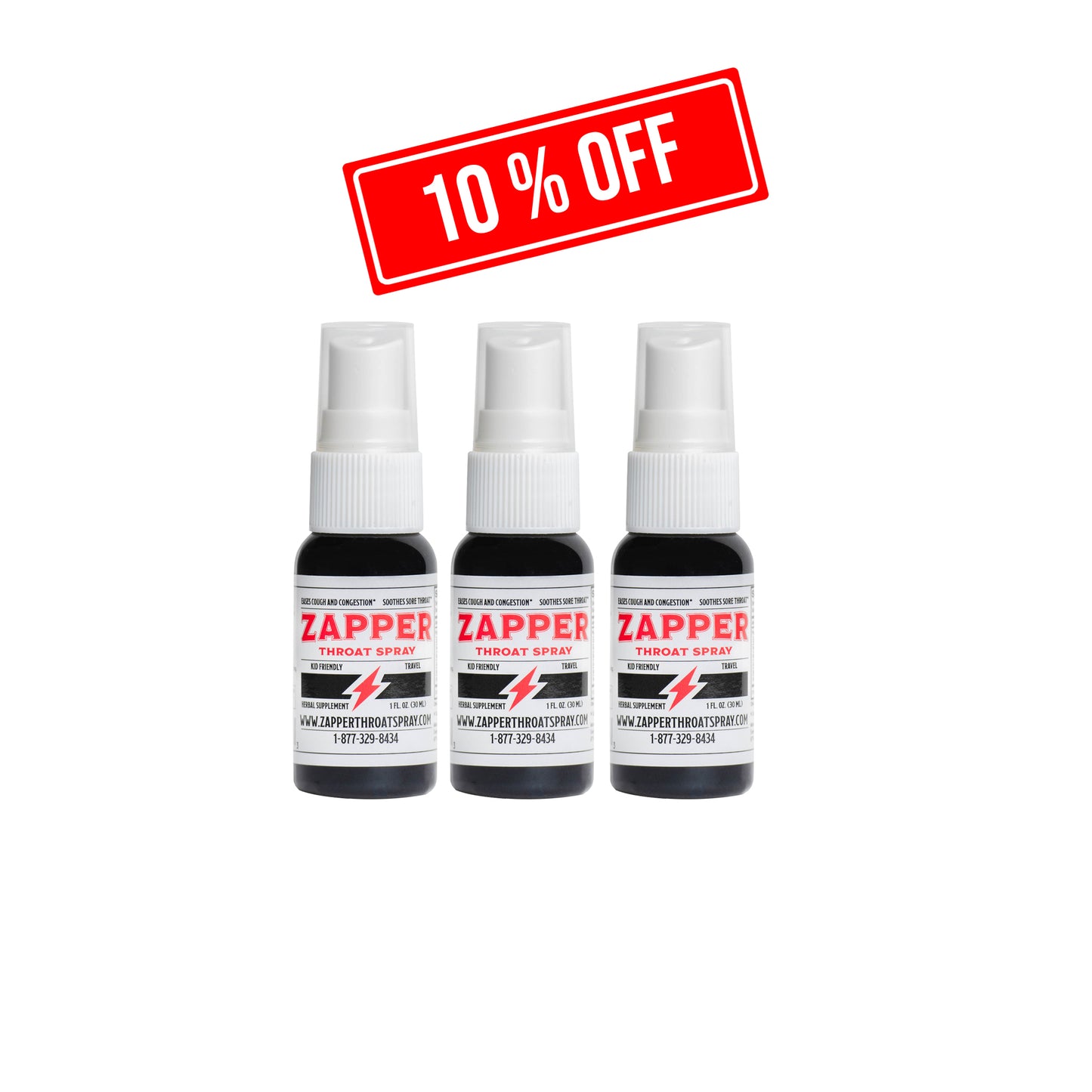 ZAPPER Throat Spray