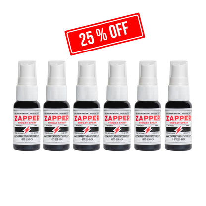 Zapper Throat Spray with Promo